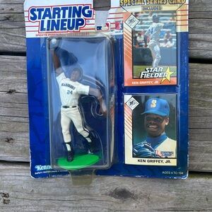 Kenner Starting Lineup Ken Griffey Jr. Figure and Card
